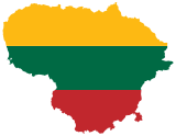 Mapa Litvy