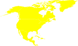 Mapa Severn Ameriky