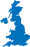 Mapa Velk Britnie