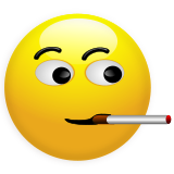Smajlk s cigaretou