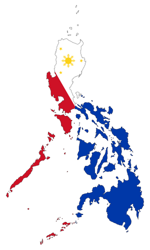 Vektorov obrzek, ilustran klipart Filipny zdarma ke staen, Mapy vektor do vaich dokument