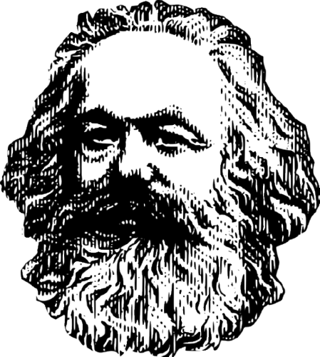 Vektorov obrzek, ilustran klipart Karl Marx zdarma ke staen, Osobnosti vektor do vaich dokument