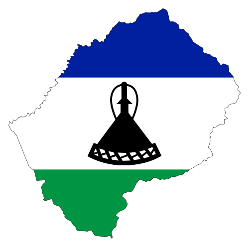 Vektorov obrzek, ilustran klipart Lesotho zdarma ke staen, Mapy vektor do vaich dokument