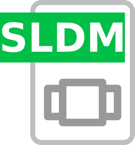 Vektorov obrzek, ilustran klipart SLDM zdarma ke staen, Symboly vektor do vaich dokument