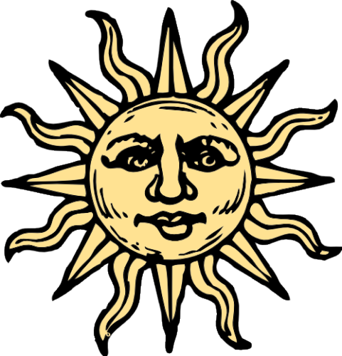 Vektorov obrzek, ilustran klipart Slunce zdarma ke staen, Ostatn vektor do vaich dokument