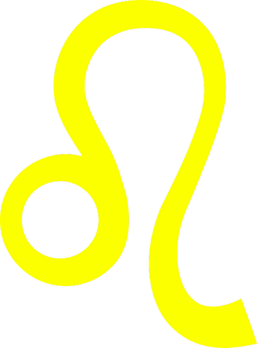 Vektorov obrzek, ilustran klipart Znak lev zdarma ke staen, Symboly vektor do vaich dokument