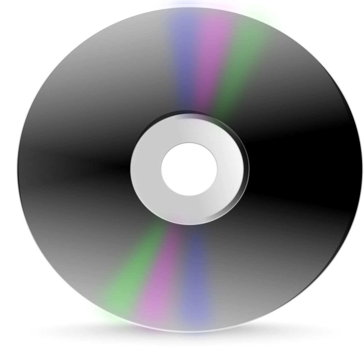 Vektorový obrázek, ilustrační klipart DVD disk v rozlišení 1280x1280 pixelů zdarma ke stažení, Hudba vektor do vašich dokumentů