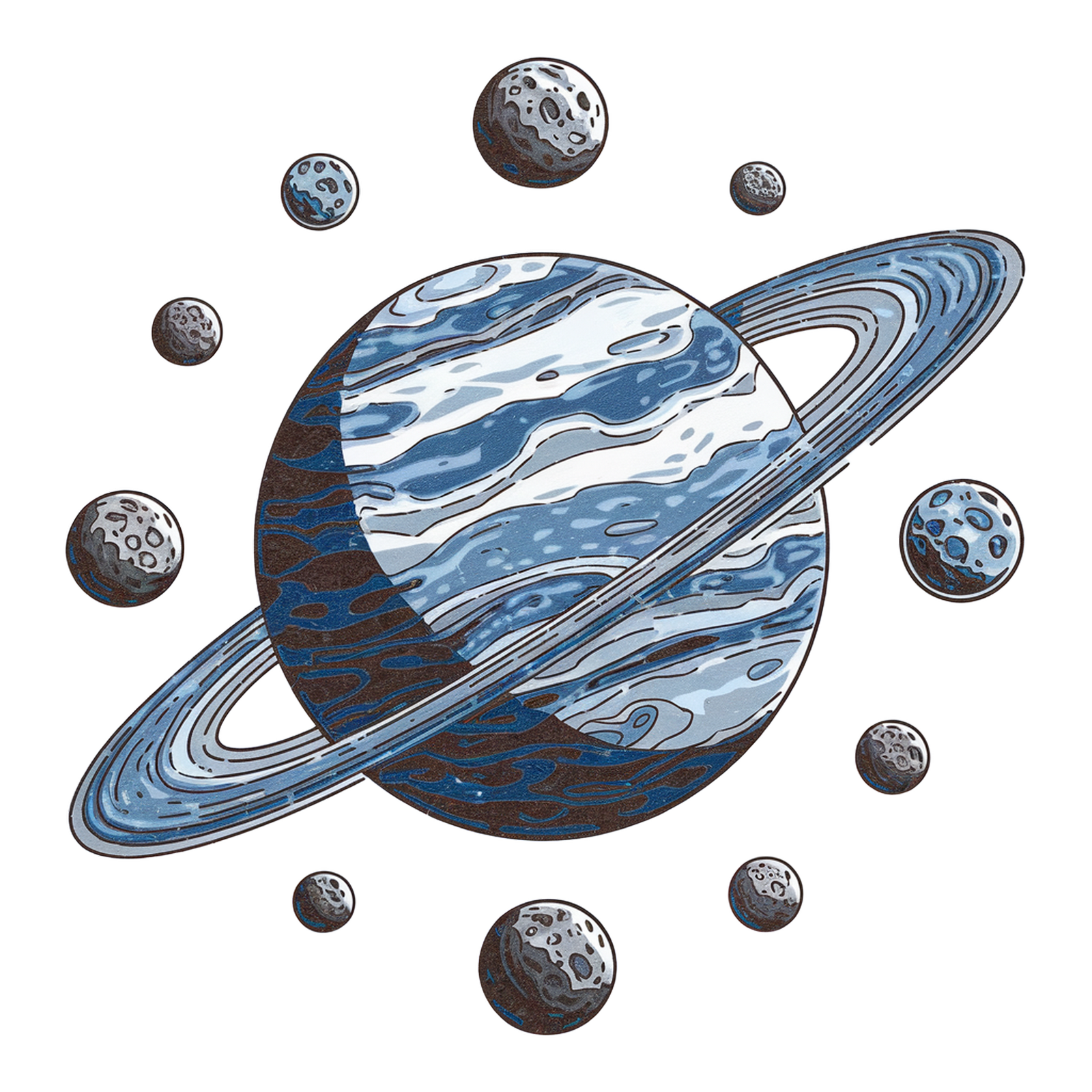 Ilustrace  Planeta