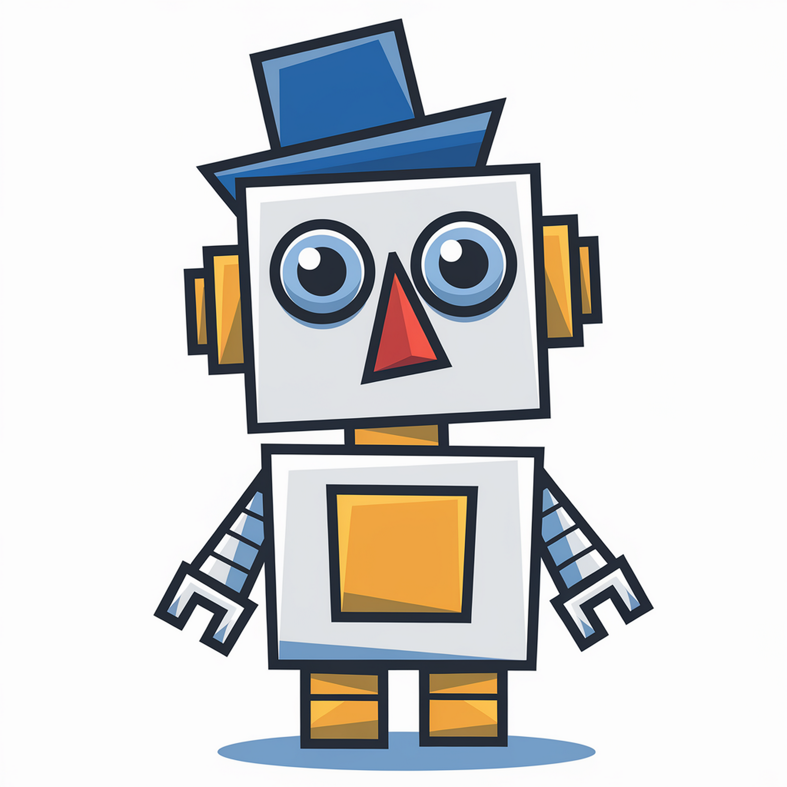 Ilustrace  Roztomil� robot