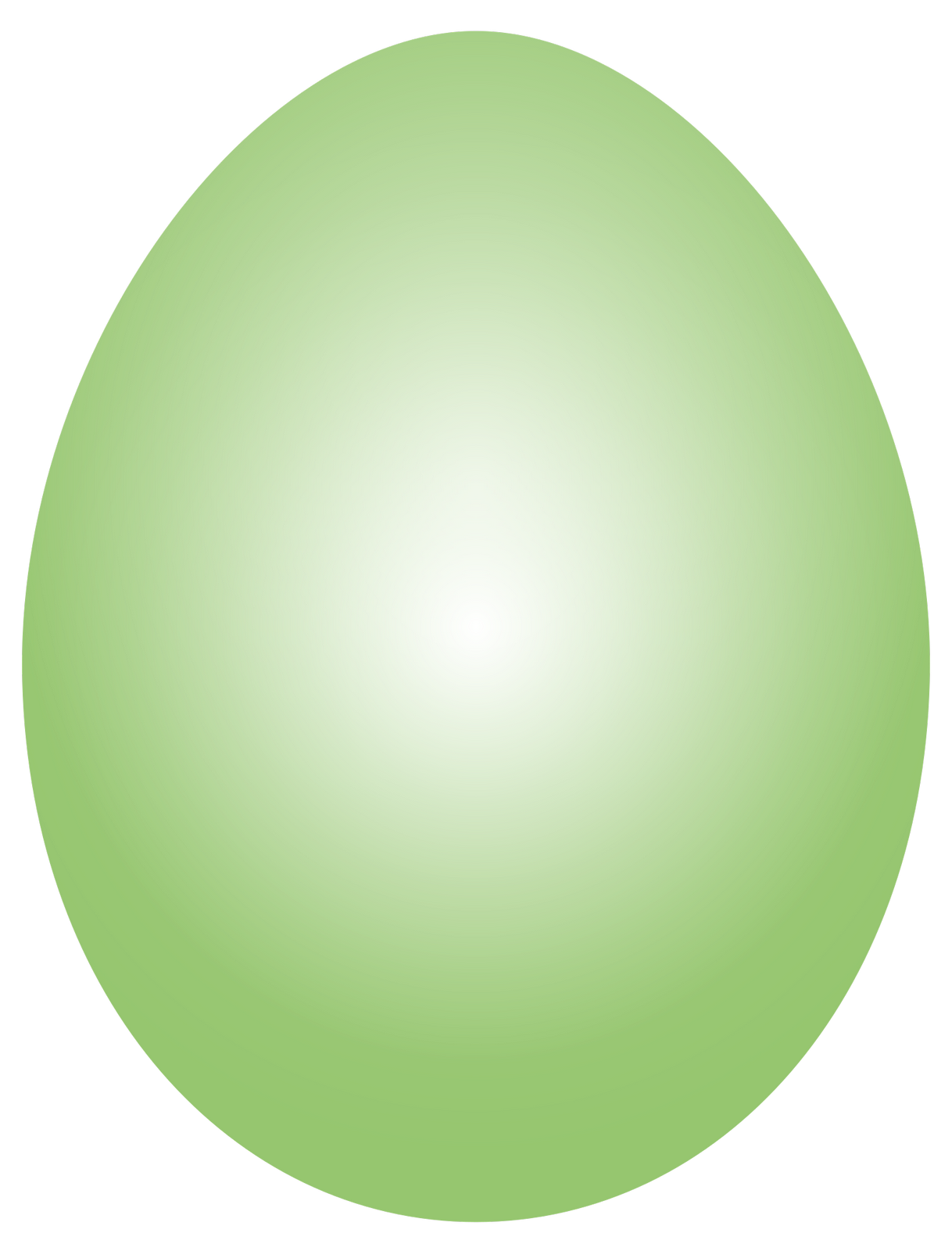 Vektorový obrázek, ilustrační klipart Zelené vajíčko v rozlišení 1218x1600 pixelů zdarma ke stažení, Velikonoce vektor do vašich dokumentů