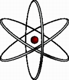 Vektorový obrázek, ilustrační klipart Atom ke stažení, Symboly vektorový obrázek pro vaše dokumenty