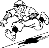 Vektorový obrázek, ilustrační klipart Běžec ke stažení, Muži vektorový obrázek pro vaše dokumenty