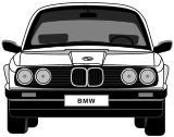 Vektorový obrázek, ilustrační klipart BMW ke stažení, Auta vektorový obrázek pro vaše dokumenty