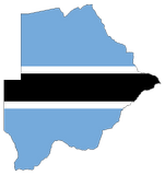 Vektorový obrázek, ilustrační klipart Botswana ke stažení, Mapy vektorový obrázek pro vaše dokumenty