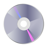 Vektorový obrázek, ilustrační klipart CD ke stažení, Hudba vektorový obrázek pro vaše dokumenty