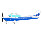 Vektorový obrázek, ilustrační klipart Cessna ke stažení, Doprava vektorový obrázek pro vaše dokumenty