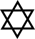 Vektorový obrázek, ilustrační klipart Davidova hvězda ke stažení, Náboženství vektorový obrázek pro vaše dokumenty