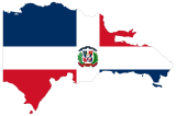 Vektorový obrázek, ilustrační klipart Dominikánská republika ke stažení, Mapy vektorový obrázek pro vaše dokumenty