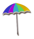 Duhový deštník