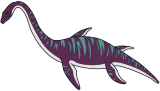 Vektorový obrázek, ilustrační klipart Elasmosaurus ke stažení, Zvířata vektorový obrázek pro vaše dokumenty