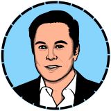 Vektorový obrázek, ilustrační klipart Elon Musk ke stažení, Osobnosti vektorový obrázek pro vaše dokumenty