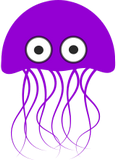 Fialová medúza