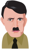Vektorový obrázek, ilustrační klipart Hitler ke stažení, Osobnosti vektorový obrázek pro vaše dokumenty