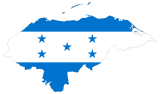 Vektorový obrázek, ilustrační klipart Honduras ke stažení, Mapy vektorový obrázek pro vaše dokumenty