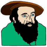 Vektorový obrázek, ilustrační klipart Johannes Kepler ke stažení, Osobnosti vektorový obrázek pro vaše dokumenty
