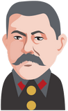 Vektorový obrázek, ilustrační klipart Josif Stalin ke stažení, Osobnosti vektorový obrázek pro vaše dokumenty