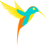 Vektorový obrázek, ilustrační klipart Kolibřík ke stažení, Ptáci vektorový obrázek pro vaše dokumenty