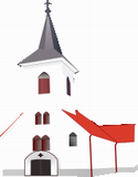 Vektorový obrázek, ilustrační klipart Kostel ke stažení, Náboženství vektorový obrázek pro vaše dokumenty