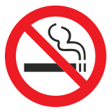Vektorový obrázek, ilustrační klipart Kouření zakázáno ke stažení, Symboly vektorový obrázek pro vaše dokumenty