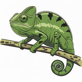 Kreslen chameleon