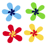 Vektorový obrázek, ilustrační klipart Květy ke stažení, Květiny vektorový obrázek pro vaše dokumenty