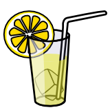 Vektorový obrázek, ilustrační klipart Limonáda ke stažení, Nápoje vektorový obrázek pro vaše dokumenty
