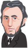 Vektorový obrázek, ilustrační klipart Lincoln ke stažení, Osobnosti vektorový obrázek pro vaše dokumenty