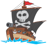 Loď pirátů