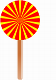 Vektorový obrázek, ilustrační klipart Lollipop ke stažení, Jídlo vektorový obrázek pro vaše dokumenty