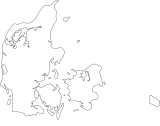 Vektorový obrázek, ilustrační klipart Mapa Dánska ke stažení, Mapy vektorový obrázek pro vaše dokumenty
