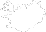 Mapa Islandu