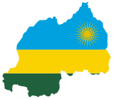 Mapa Rwandy