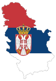 Vektorový obrázek, ilustrační klipart Mapa Srbska ke stažení, Mapy vektorový obrázek pro vaše dokumenty