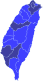 Mapa Taiwanu