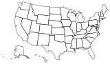 Vektorový obrázek, ilustrační klipart Mapa USA ke stažení, Mapy vektorový obrázek pro vaše dokumenty