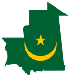 Vektorový obrázek, ilustrační klipart Mauritánie ke stažení, Mapy vektorový obrázek pro vaše dokumenty