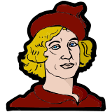 Vektorový obrázek, ilustrační klipart Mikuláš Koperník ke stažení, Osobnosti vektorový obrázek pro vaše dokumenty