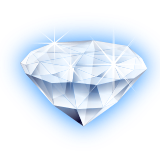 Vektorový obrázek, ilustrační klipart Modrý diamant ke stažení, Láska vektorový obrázek pro vaše dokumenty