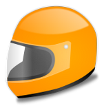 Motorkářská helma