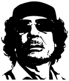 Vektorový obrázek, ilustrační klipart Muammar Kaddáfí ke stažení, Osobnosti vektorový obrázek pro vaše dokumenty